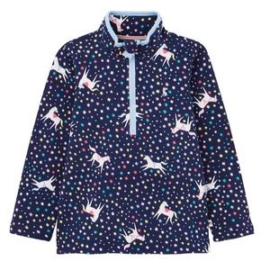 Joules Unicorn Star Quarter Zip